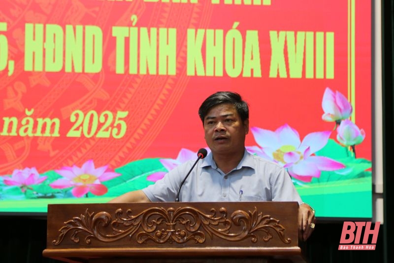 Phó Chủ tịch Thường trực HĐND m m88 Lê Tiến Lam tiếp xúc cử tri huyện Hoằng Hóa