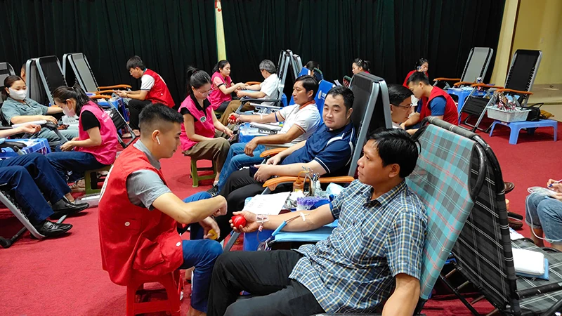 Ngày hội hiến m88 link mới nhất “Giọt hồng Yên Định” năm 2025 tiếp nhận được 635 đơn vị m88 link mới nhất