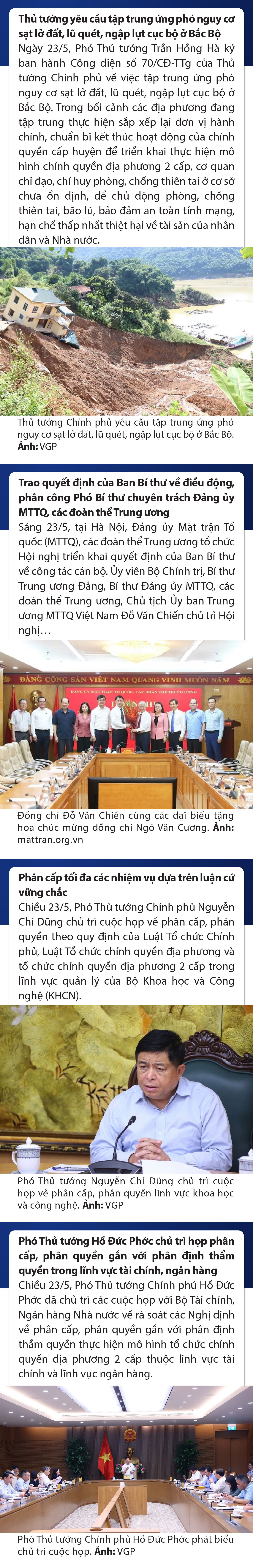Sự kiện nổi bật trong nước, quốc tế vao m88 23/5/2025