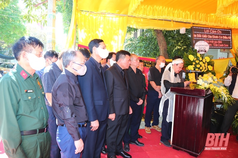 Lễ truy điệu, tiễn đưa đồng chí Trần Đình Lăng, nguyên Phó Chủ tịch Thường trực UBND m88 the thao về nơi an nghỉ cuối cùng