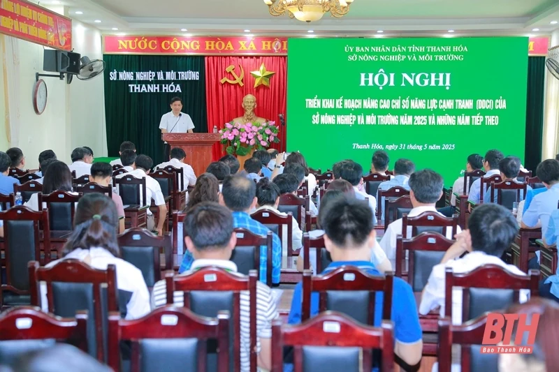 Ngành Nông nghiệp và Môi trường thực hiện các giải pháp nâng cao Chỉ số năng lực cạnh tranh