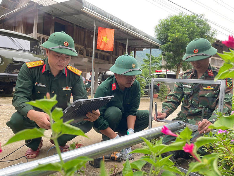 Lan tỏa hình ảnh đẹp của bộ đội Cụ Hồ trong lòng nhân cá cược bóng đá m88 vùng biên giới