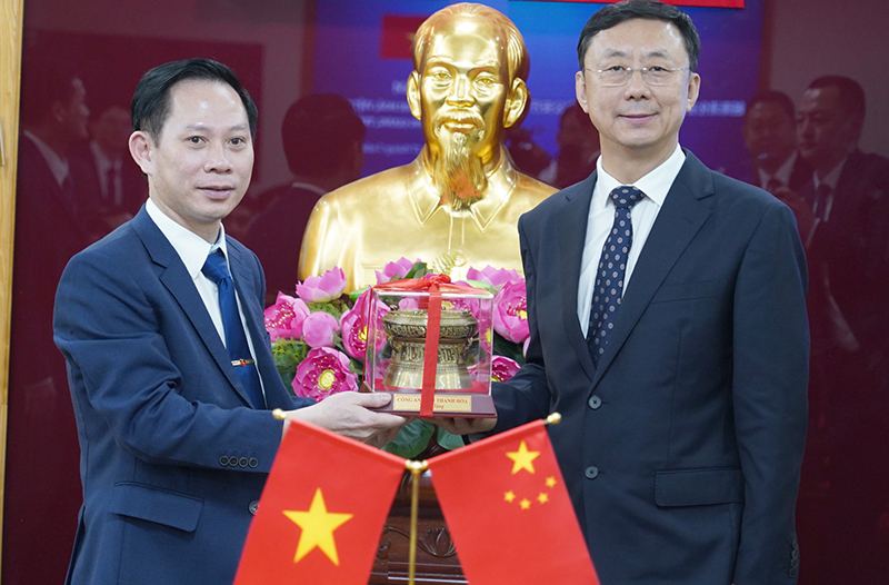 Hội đàm giữa Công m88 the thao Thanh Hóa và Công m88 the thao Hắc Long Giang (Trung Quốc)