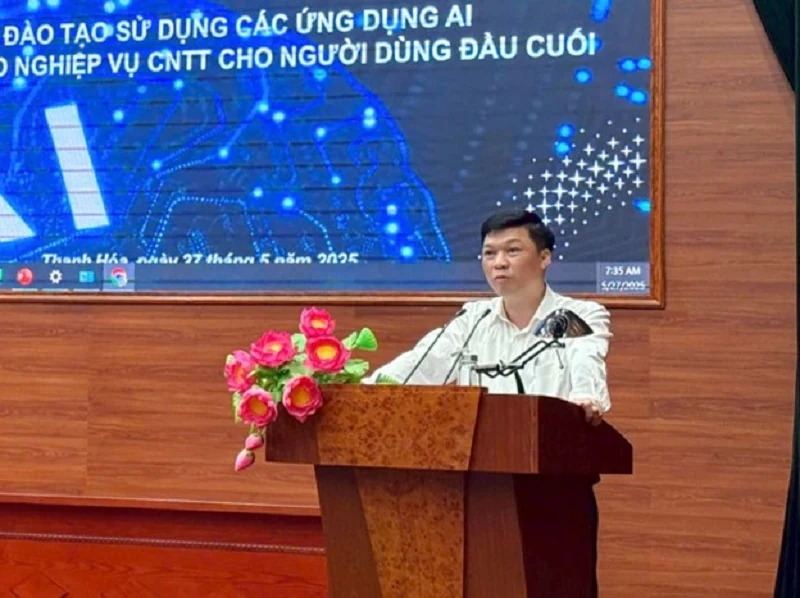 Đào tạo sử nhà cái m88 các ứng nhà cái m88 AI và nâng cao nghiệp vụ công nghệ thông tin cho người dùng đầu cuối