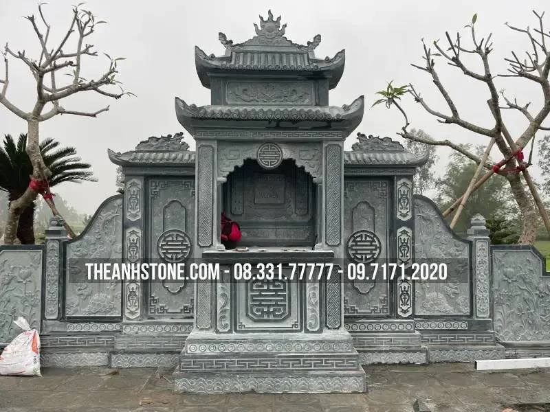 Thế Anh Stone đơn vị chuyên thiết kế, thi công lăng mộ đá granite đẹp, sang trọng