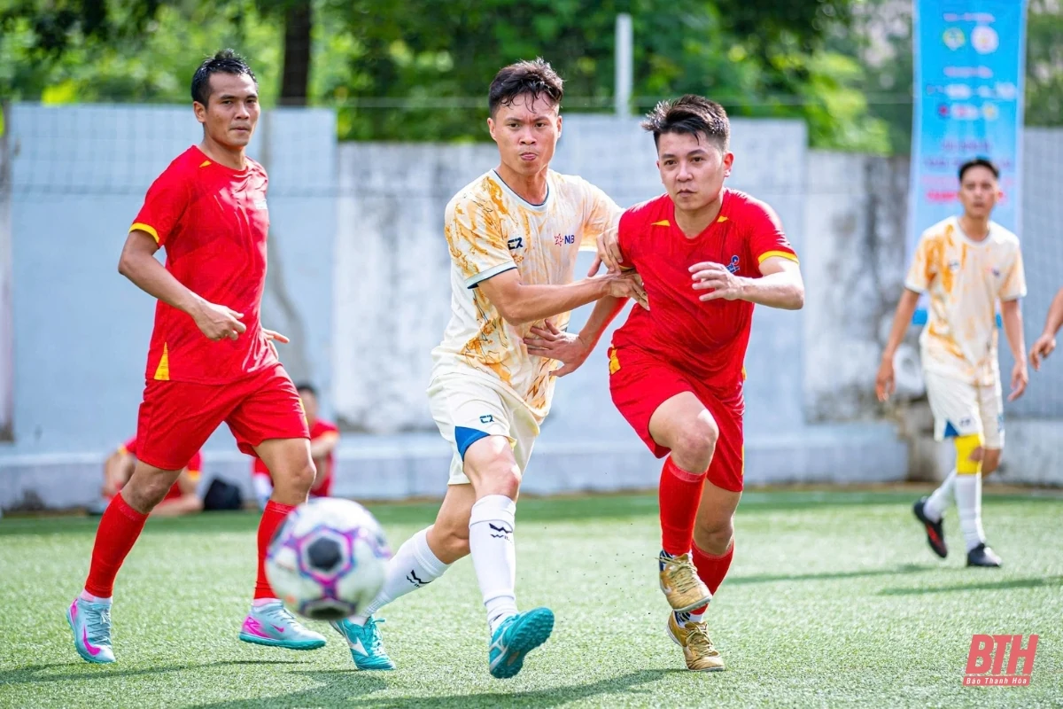 Khai mạc Giải Bóng đá 7 người tỉnh Thanh Hoá - Cúp Doanh Nhân Trẻ lần thứ II - 2025