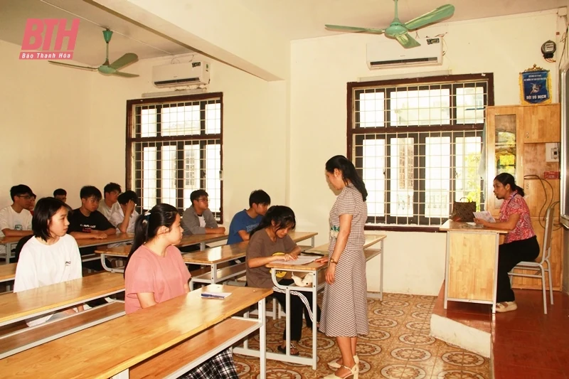 Gần 43.000 thí sinh Thanh Hóa làm thủ tục đăng ký dự thi vào lớp 10 THPT