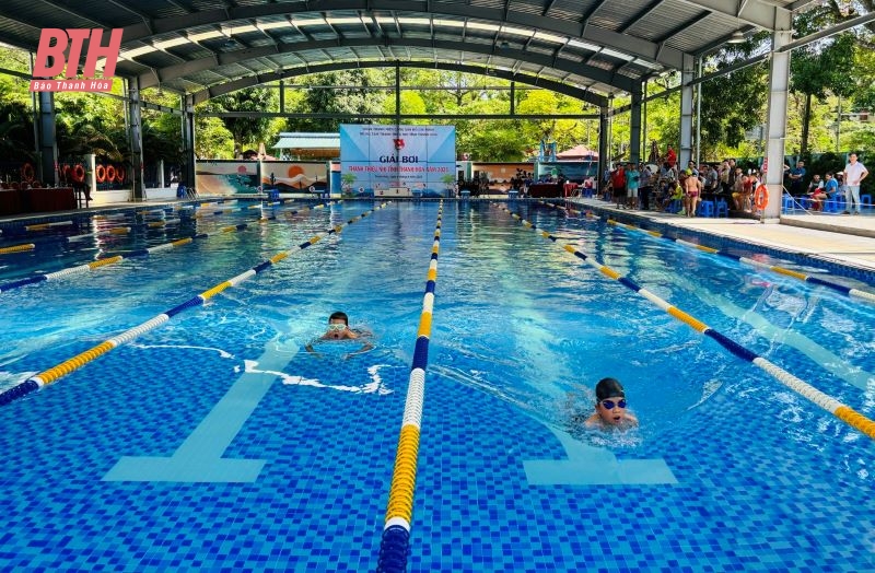 Sôi nổi giải bơi thanh thiếu nhi tỉnh vao m88