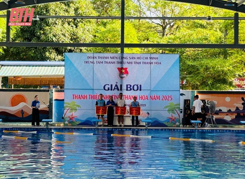 Sôi nổi giải bơi thanh thiếu nhi tỉnh vao m88