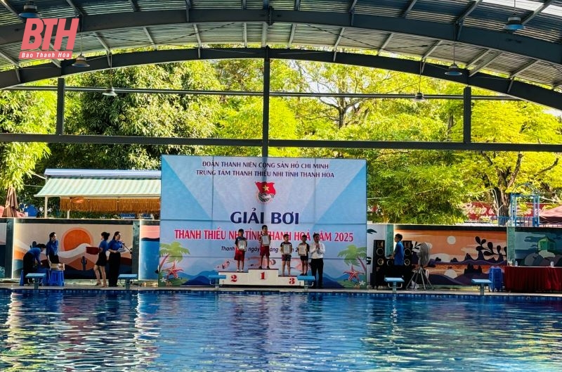 Sôi nổi giải bơi thanh thiếu nhi tỉnh vao m88