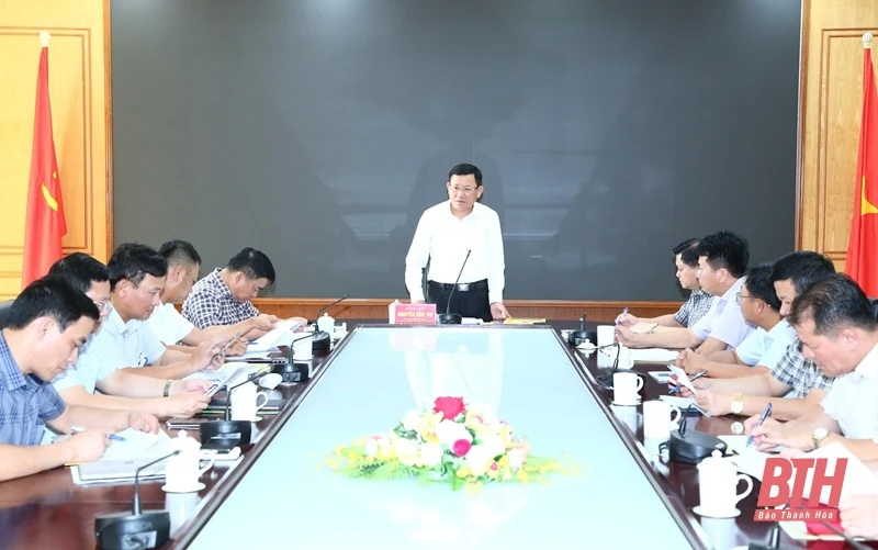 Đẩy nhanh tiến độ giải ngân vốn đầu tư công đối với các chủ đầu tư, dự án trên địa bàn Khu kinh tế Nghi Sơn và thị xã Nghi Sơn 