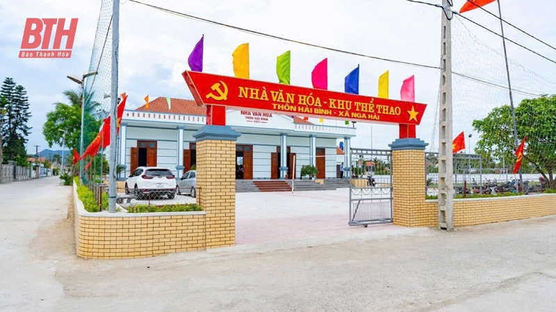 Nga Sơn huy động nguồn lực xây dựng thiết chế văn hóa - thể thao
