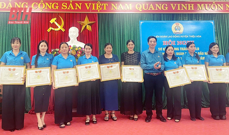 Liên đoàn Lao động huyện Thiệu Hóa: Điểm tựa tin cậy của người lao động