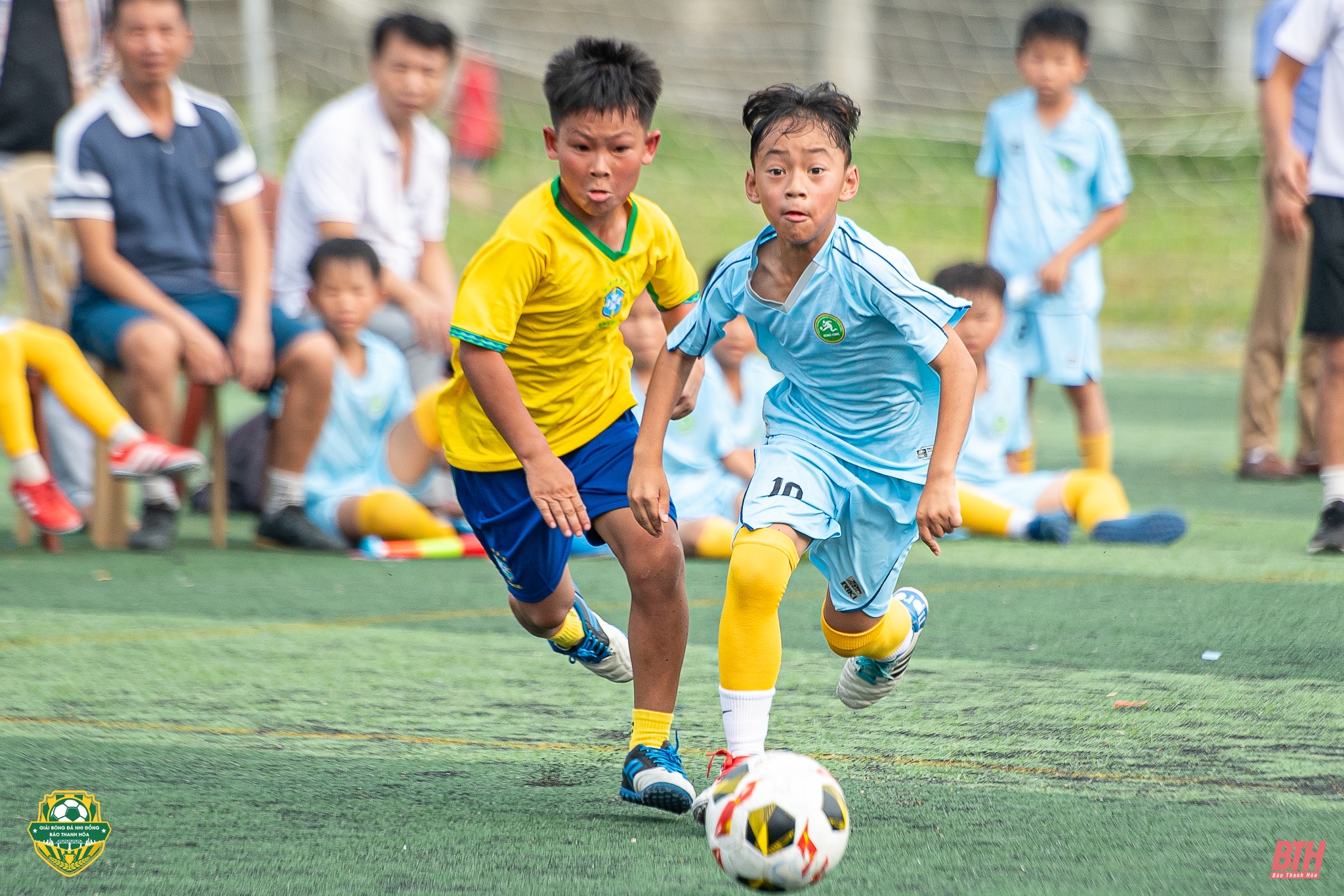 Lứa tuổi U10 xác định 8 đội bóng vào tứ kết giải Bóng đá Nhi đồng Báo Thanh Hoá lần thứ IV năm 2025