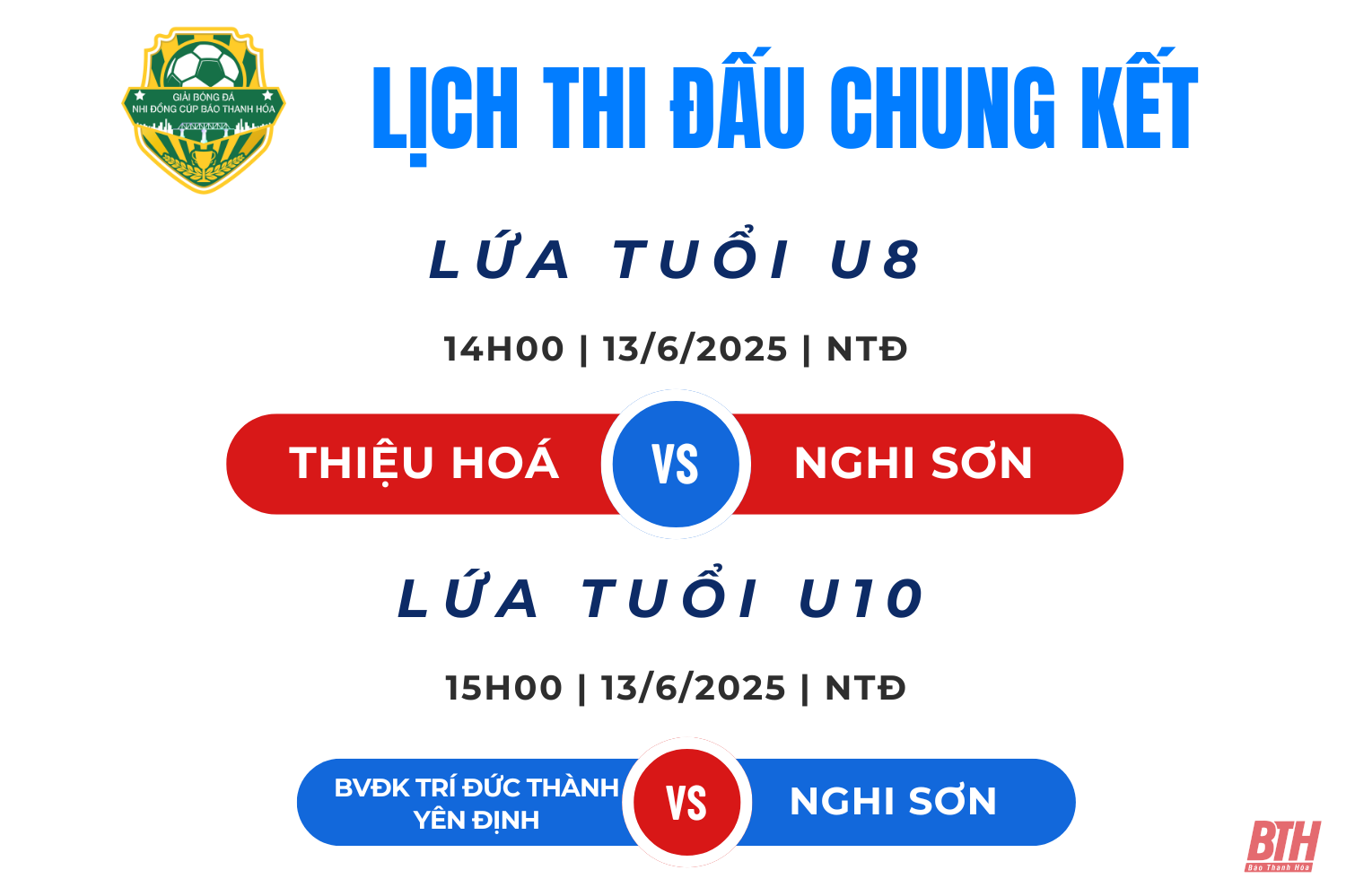 U8 và U10 Nghi Sơn cùng vào chung kết: Thành quả từ sự chuẩn bị chuyên nghiệp
