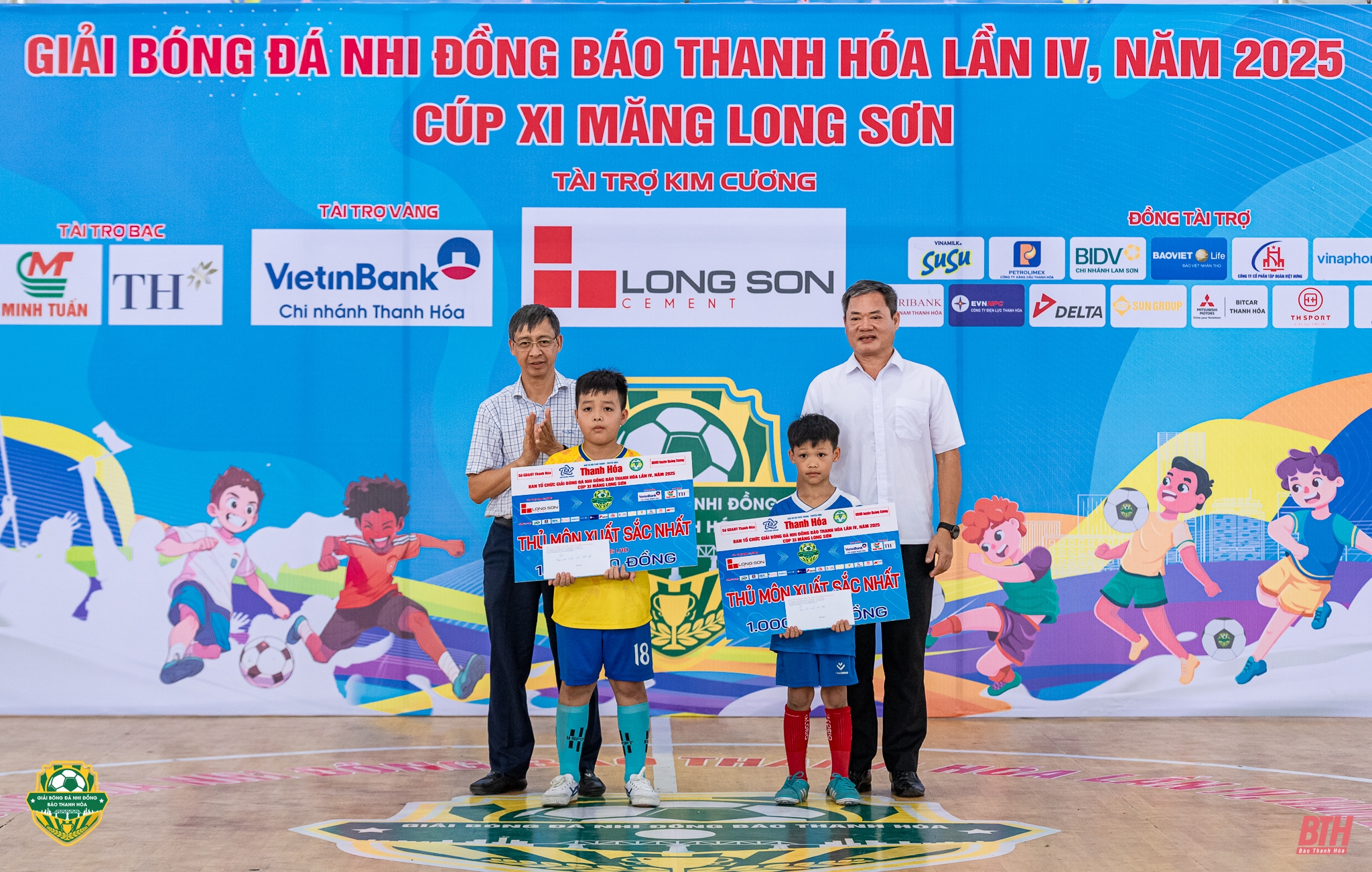 Những gương mặt xuất sắc được vinh danh tại giải Bóng đá Nhi đồng Báo Thanh Hoá lần thứ IV năm 2025 - Cúp Xi măng Long Sơn