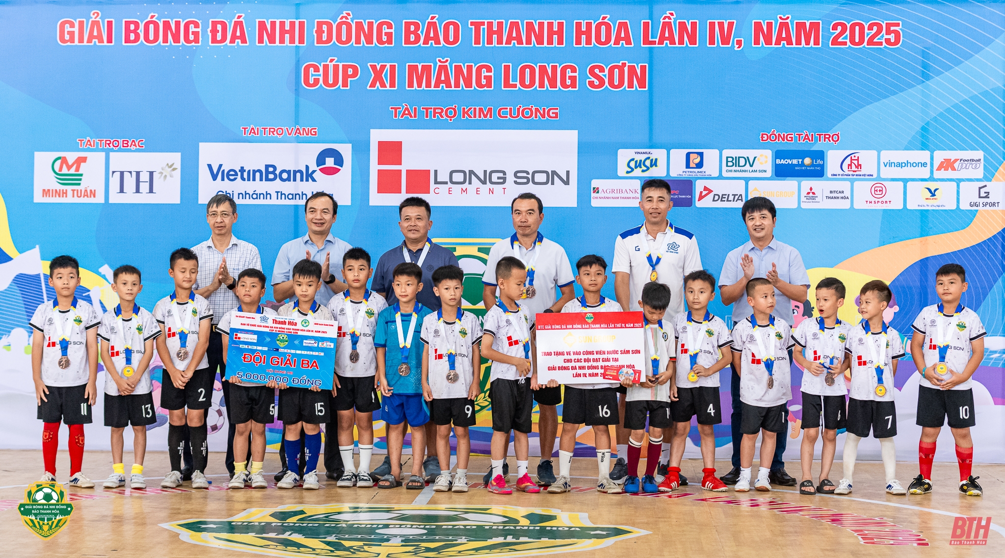Những gương mặt xuất sắc được vinh danh tại giải Bóng đá Nhi đồng Báo Thanh Hoá lần thứ IV năm 2025 - Cúp Xi măng Long Sơn