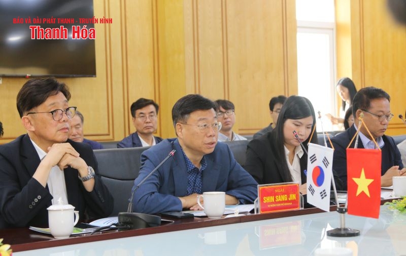 Đoàn công tác TP Seongnam (Hàn Quốc) thăm và làm việc link vào m88 bhki Khu kinh tế Nghi Sơn