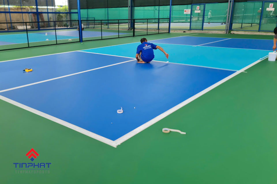 Bảng giá thi công sân pickleball chi tiết mới nhất 2025