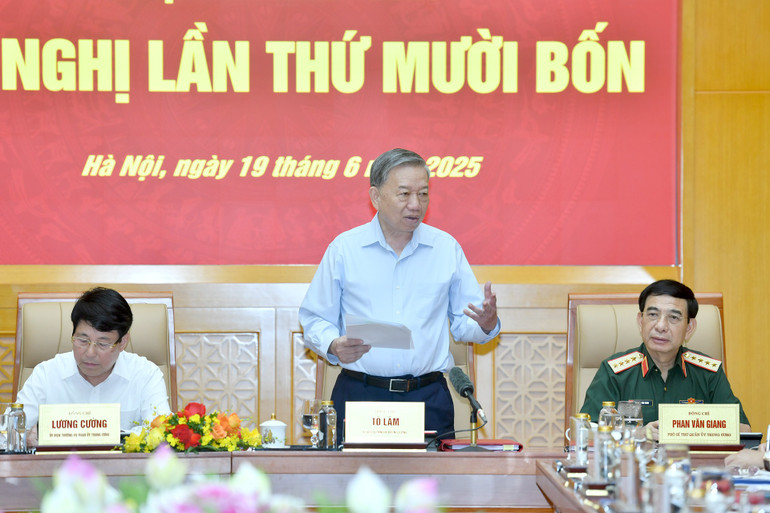 Tổng Bí thư Tô Lâm chủ trì Hội nghị cá cược bóng đá m88 lần thứ 14