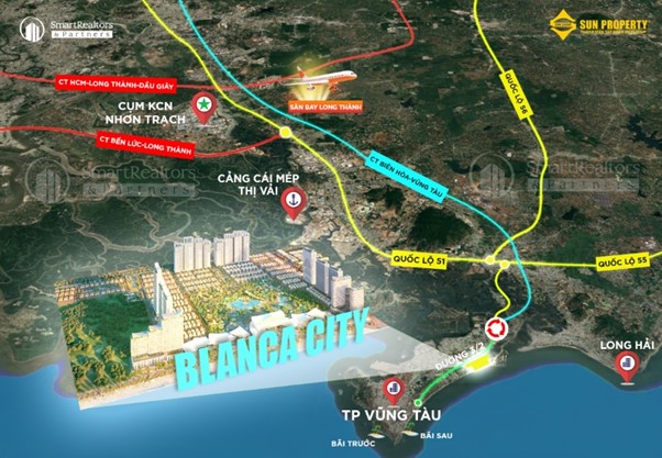 Tâm điểm đô thị biển mới của vũng tàu