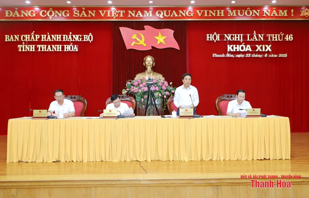 Thanh Hóa kết thúc hoạt động 26 đảng bộ cấp huyện, thành lập 166 đảng bộ xã, phường mới từ 1/7