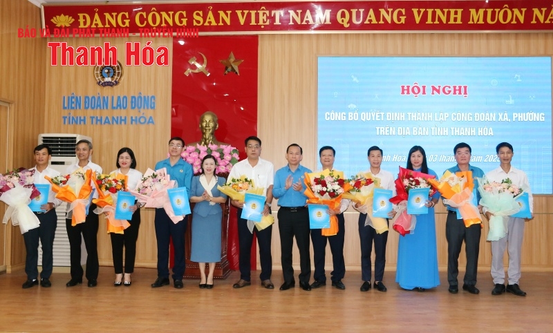 Công bố Quyết định link m88 41 công đoàn xã, phường