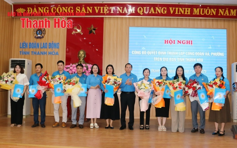 Công bố Quyết định link m88 41 công đoàn xã, phường