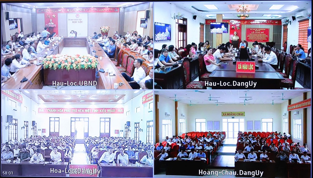 Thanh Hóa công bố các nghị quyết, quyết định của Trung ương, của tỉnh về sắp xếp tổ chức bộ máy và đơn vị hành chính