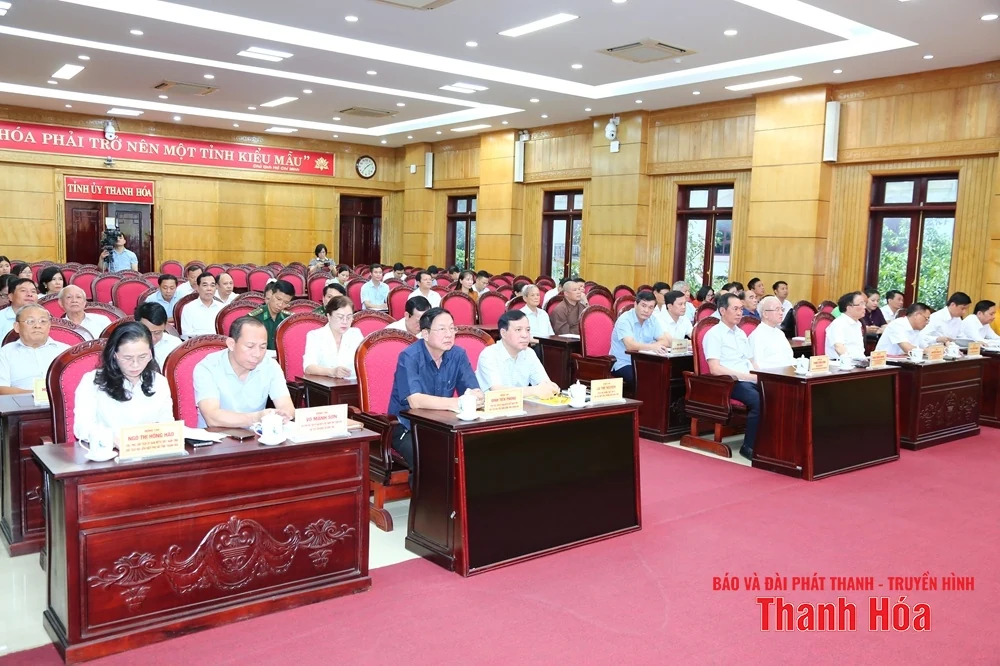 Góp ý, phản biện xã hội dự thảo Báo cáo chính trị trình Đại hội đại biểu Đảng bộ tỉnh Thanh Hóa lần thứ XX