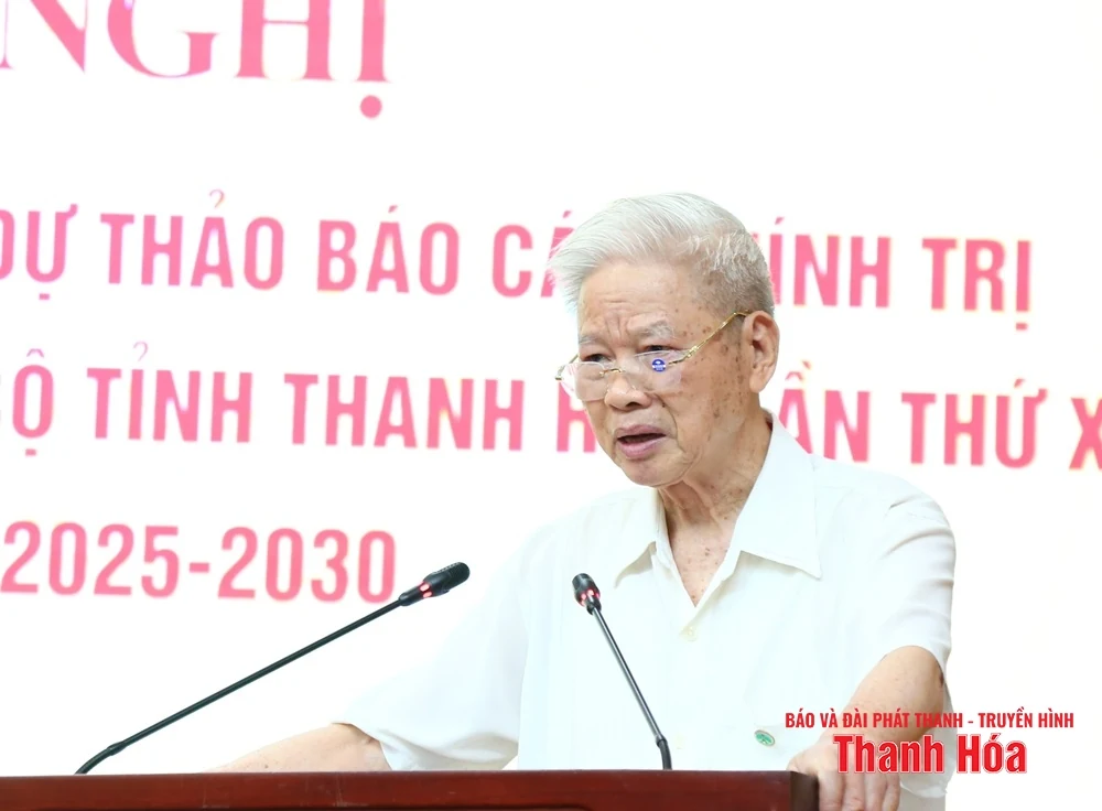 Góp ý, phản biện xã hội dự thảo Báo cáo chính trị trình Đại hội đại biểu Đảng bộ tỉnh Thanh Hóa lần thứ XX