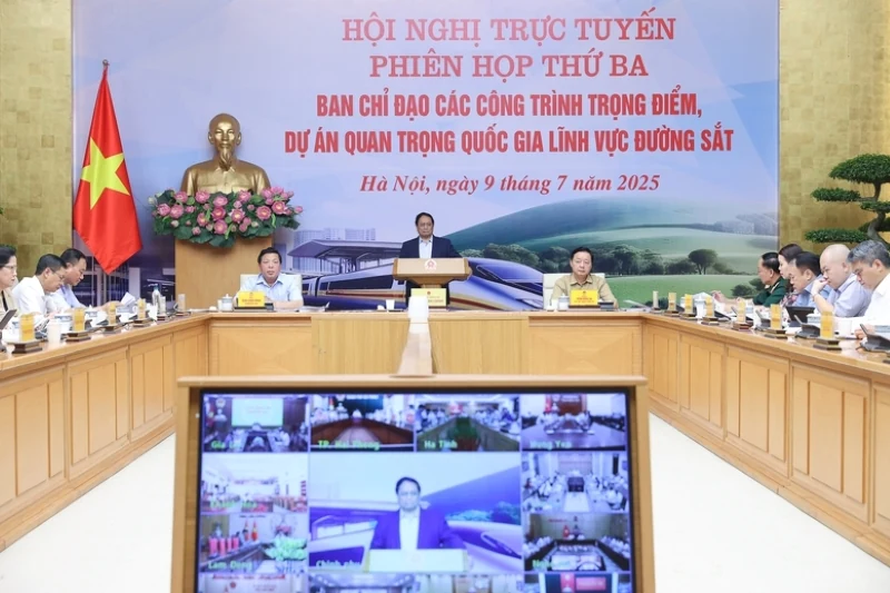 Đẩy nhanh tiến độ thực hiện dự án đường sắt tốc độ cao trên trục Bắc - Nam
