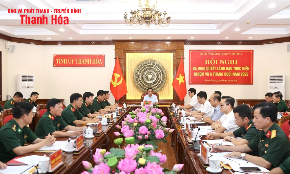 Đảng ủy Quân sự link vào m88 bhki quyết tâm lãnh đạo thực hiện thắng lợi nhiệm vụ 6 tháng cuối năm 2025