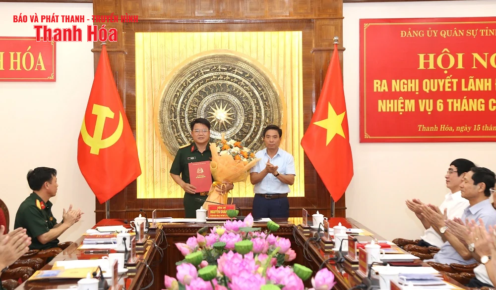 Đảng ủy Quân sự link vào m88 bhki quyết tâm lãnh đạo thực hiện thắng lợi nhiệm vụ 6 tháng cuối năm 2025