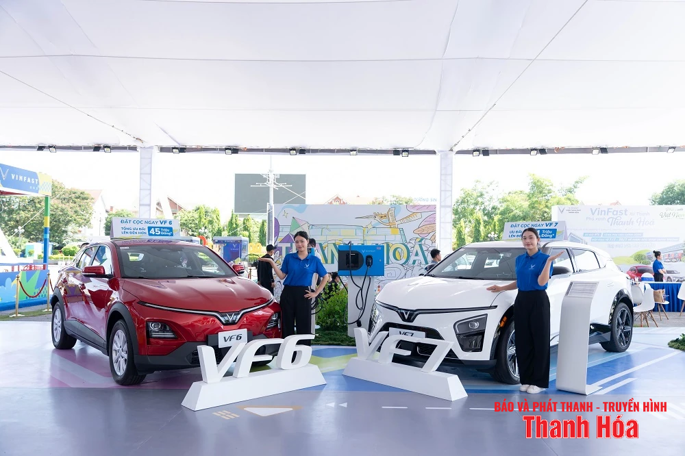 Cơ hội trải nghiệm, “lên đời” ô tô điện với loạt ưu đãi tới cả trăm triệu đồng dành cho người dân Thanh Hóa