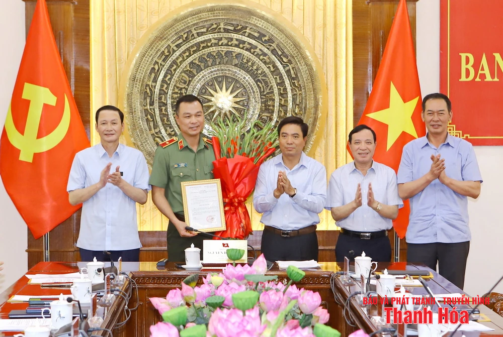 Chỉ định đồng chí Tô Anh Dũng, Giám đốc Công an tỉnh tham gia Ban Chấp hành, Ban Thường vụ link vào m88 mới nhất Thanh Hóa