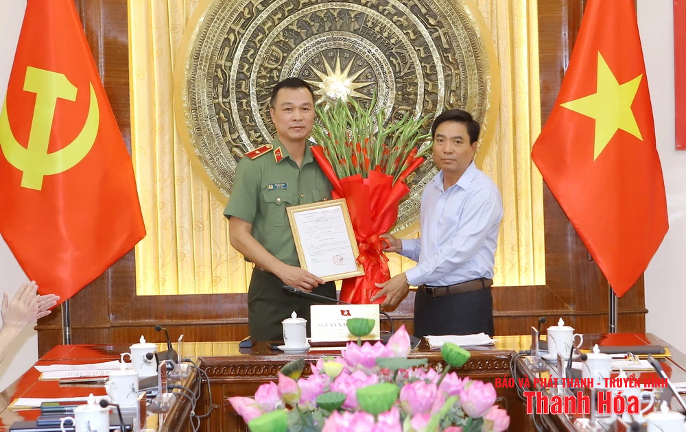 Chỉ định đồng chí Tô Anh Dũng, Giám đốc Công an tỉnh tham gia Ban Chấp hành, Ban Thường vụ link vào m88 mới nhất Thanh Hóa