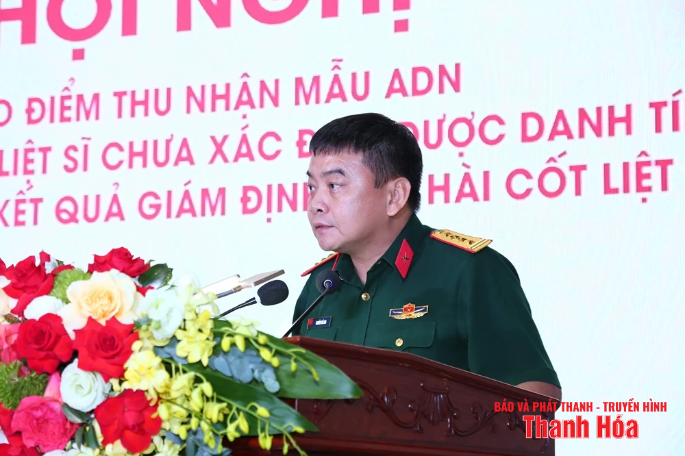 Triển khai cao điểm thu nhận mẫu ADN của thân nhân liệt sĩ chưa xác định được danh tính