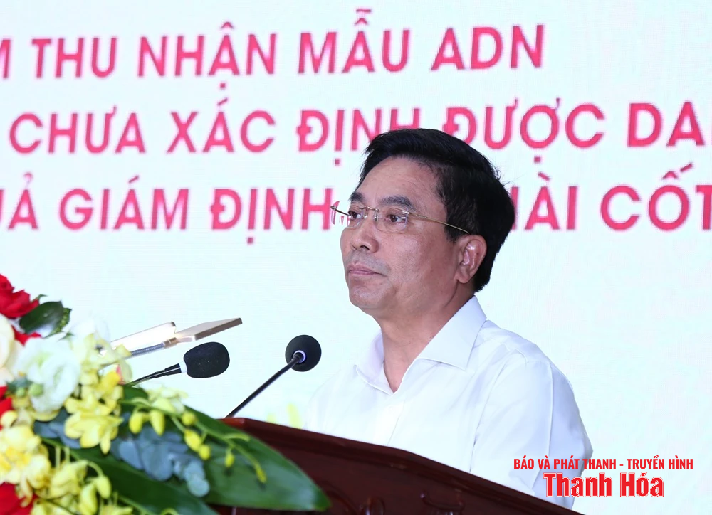 Triển khai cao điểm thu nhận mẫu ADN của thân nhân liệt sĩ chưa xác định được danh tính