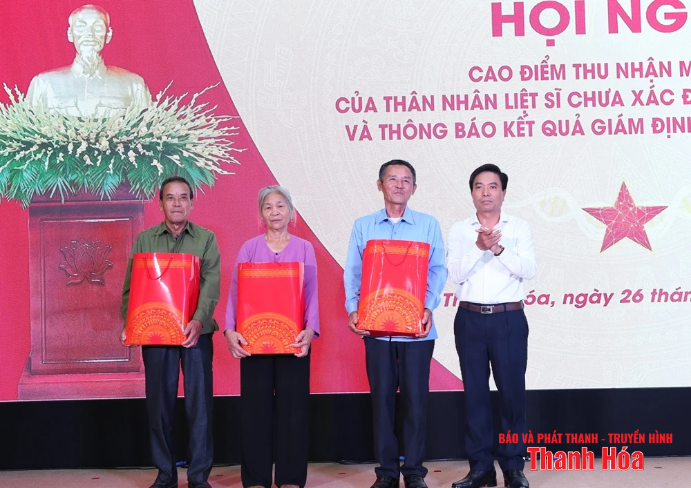 Triển khai cao điểm thu nhận mẫu ADN của thân nhân liệt sĩ chưa xác định được danh tính