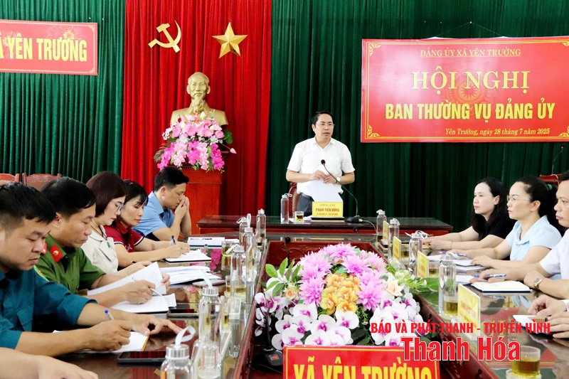 Đảng bộ xã Yên Trường phát huy truyền thống anh hùng, vững tin bước vào kỷ nguyên mới