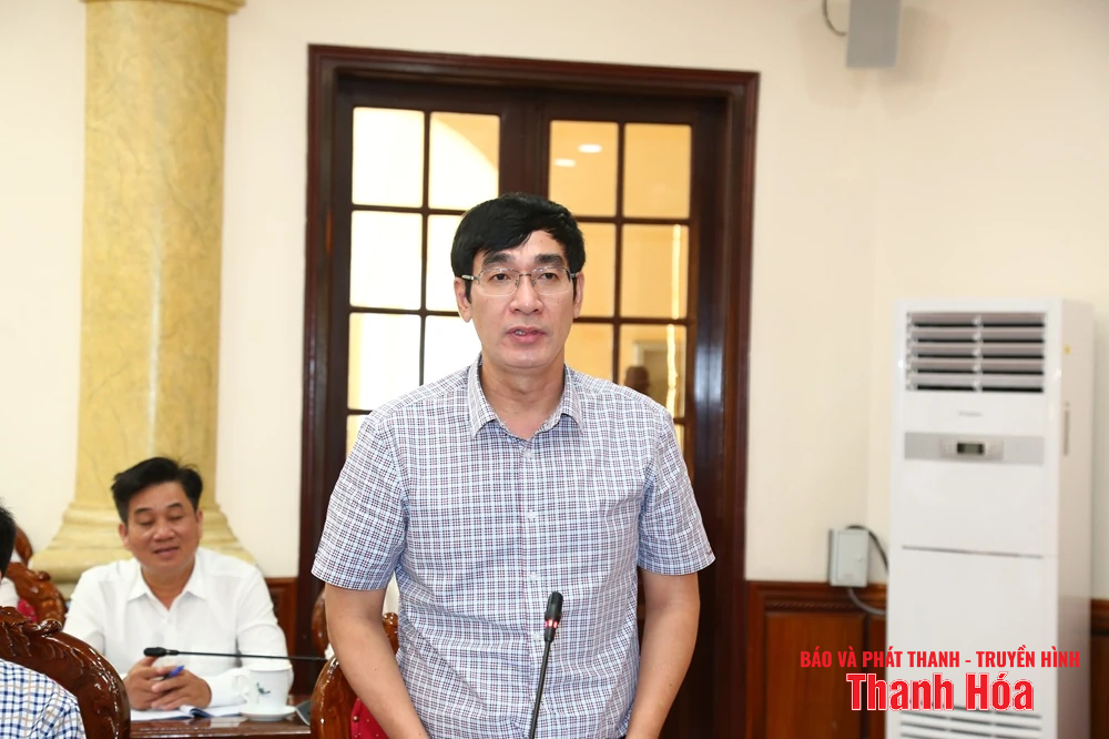 Phó Bí thư Thường trực Tỉnh ủy Lại Thế Nguyên chủ trì hội nghị cho ý kiến về công tác chuẩn bị Đại hội Đảng bộ 11 xã