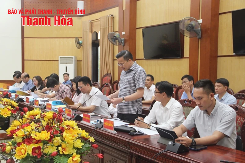 Phó Bí thư Đảng ủy UBND tỉnh Trần Văn Hải làm việc với các xã về công tác chuẩn bị đại hội