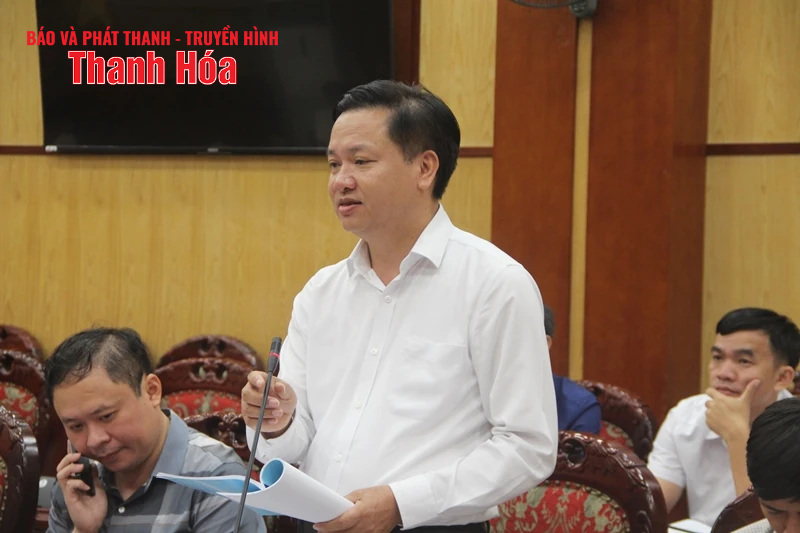 Phó Bí thư Đảng ủy UBND tỉnh Trần Văn Hải làm việc với các xã về công tác chuẩn bị đại hội