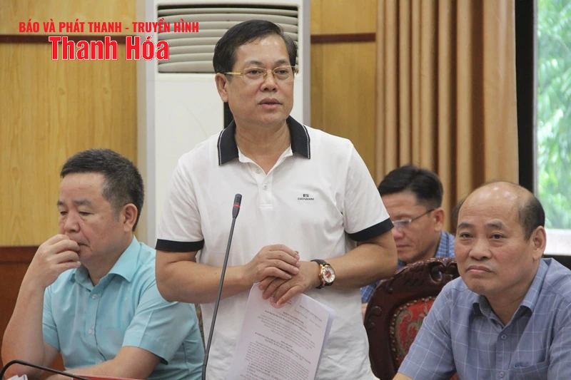 Phó Bí thư Đảng ủy UBND tỉnh Trần Văn Hải làm việc với các xã về công tác chuẩn bị đại hội
