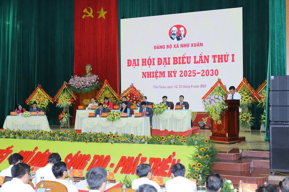 Đại hội Đảng bộ xã Như Xuân: Quyết tâm đạt xã nông thôn mới vào năm 2030