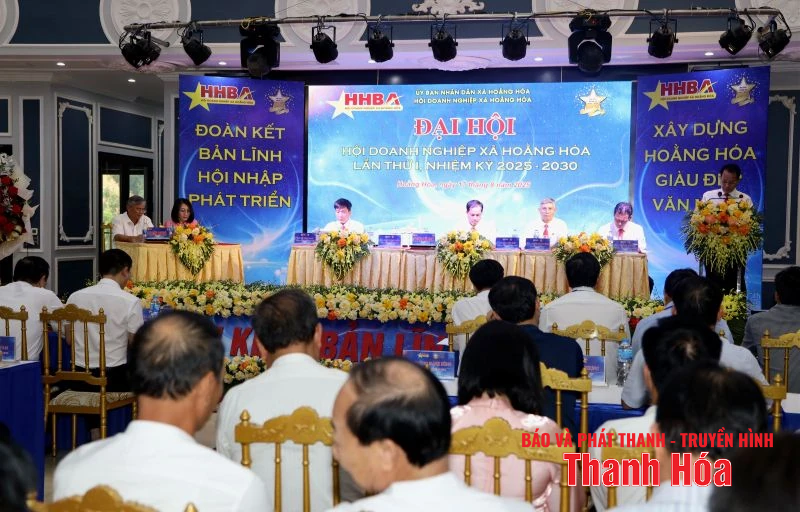Đại hội Hội link m88 nghiệp xã Hoằng Hóa lần thứ I, nhiệm kỳ 2025-2030