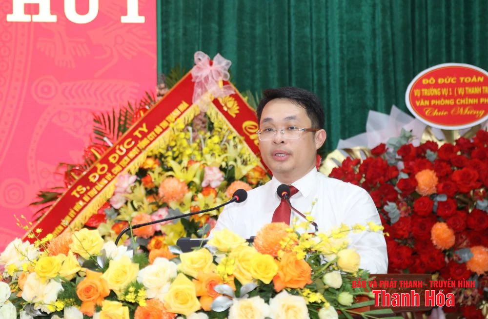 Xây dựng Hoằng Lộc ngày càng giàu đẹp, văn minh, xứng đáng là vùng đất “địa linh nhân kiệt”