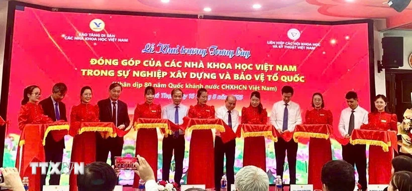 Hơn 150 nhà khoa học được vinh danh tại trưng bày kỷ niệm 80 năm Quốc khánh 2/9