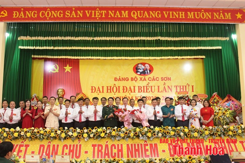 Xã Các Sơn phấn đấu trở thành điểm sáng trong xây dựng nông thôn mới nâng cao